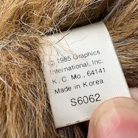 VTG 1985 BLAKE Heartline Snuggables Jointed Teddy Bear Knit Sweater 12" Tags Bow - Picture 2 of 9